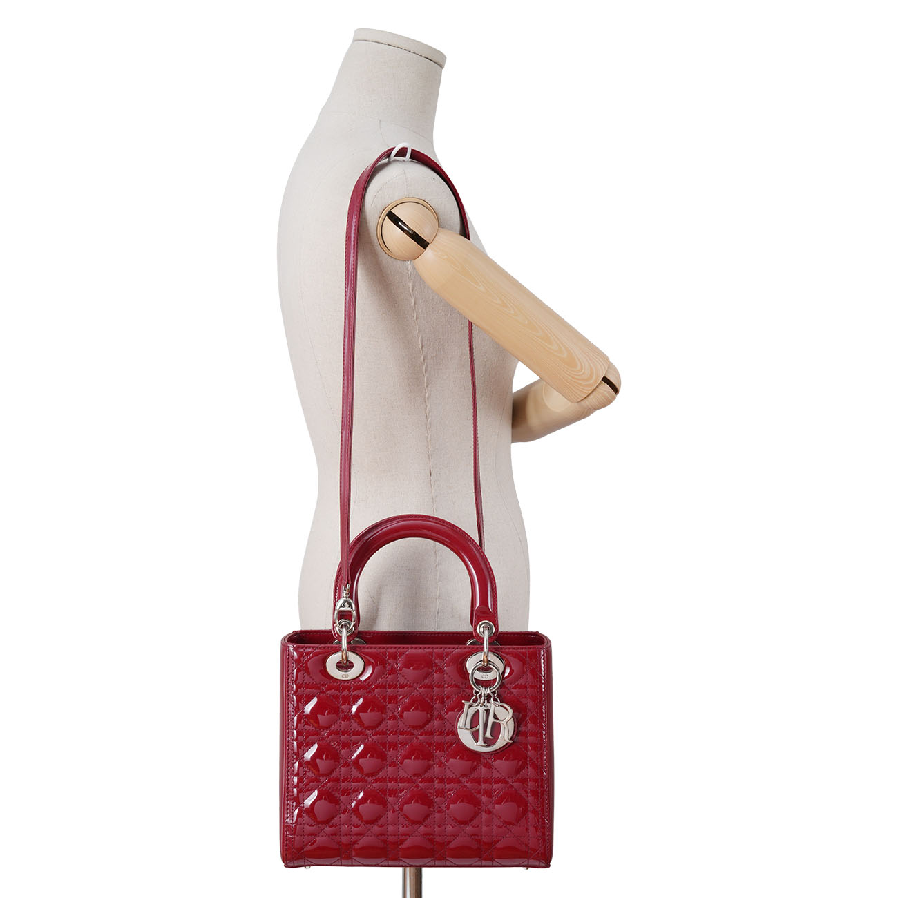 CHRISTIAN DIOR(USED)디올 페이던트 레이디디올 미듐